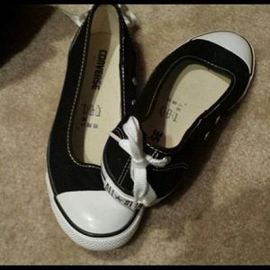 Converse (chuck Taylor’s) slip on flats